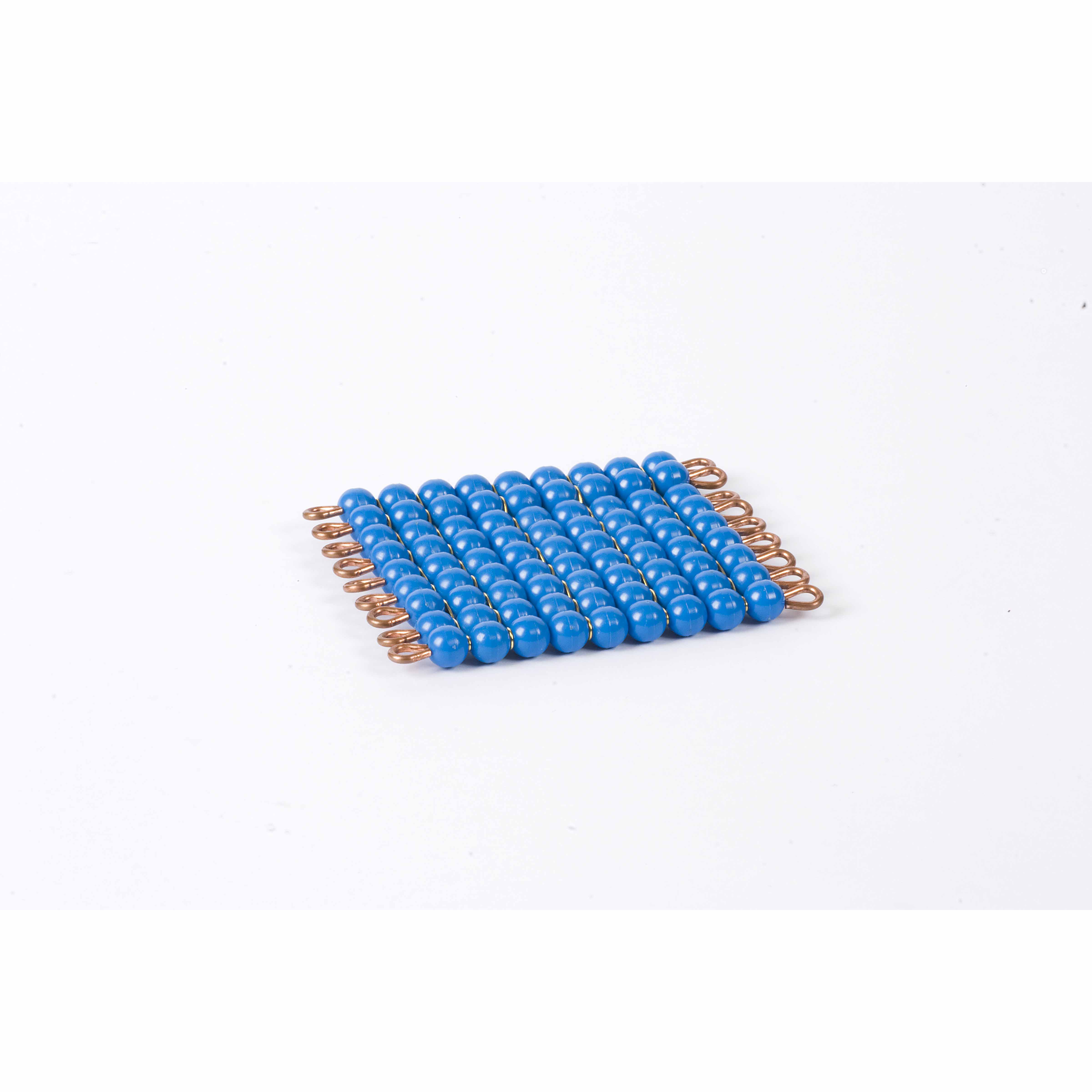 Individual Nylon Bead Square Of 9: Dark Blue