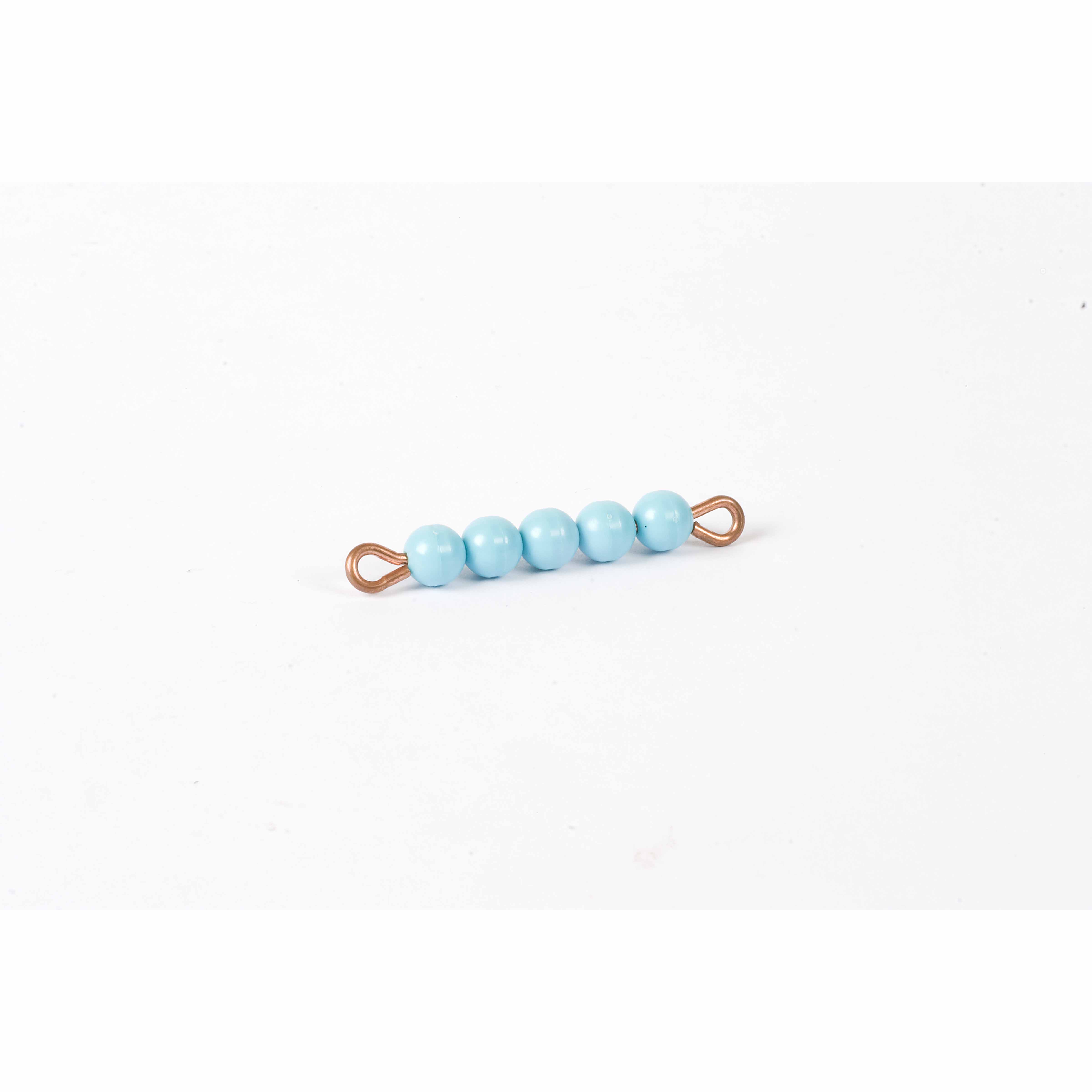 Individual Nylon Bead Bar Of 5: Light Blue
