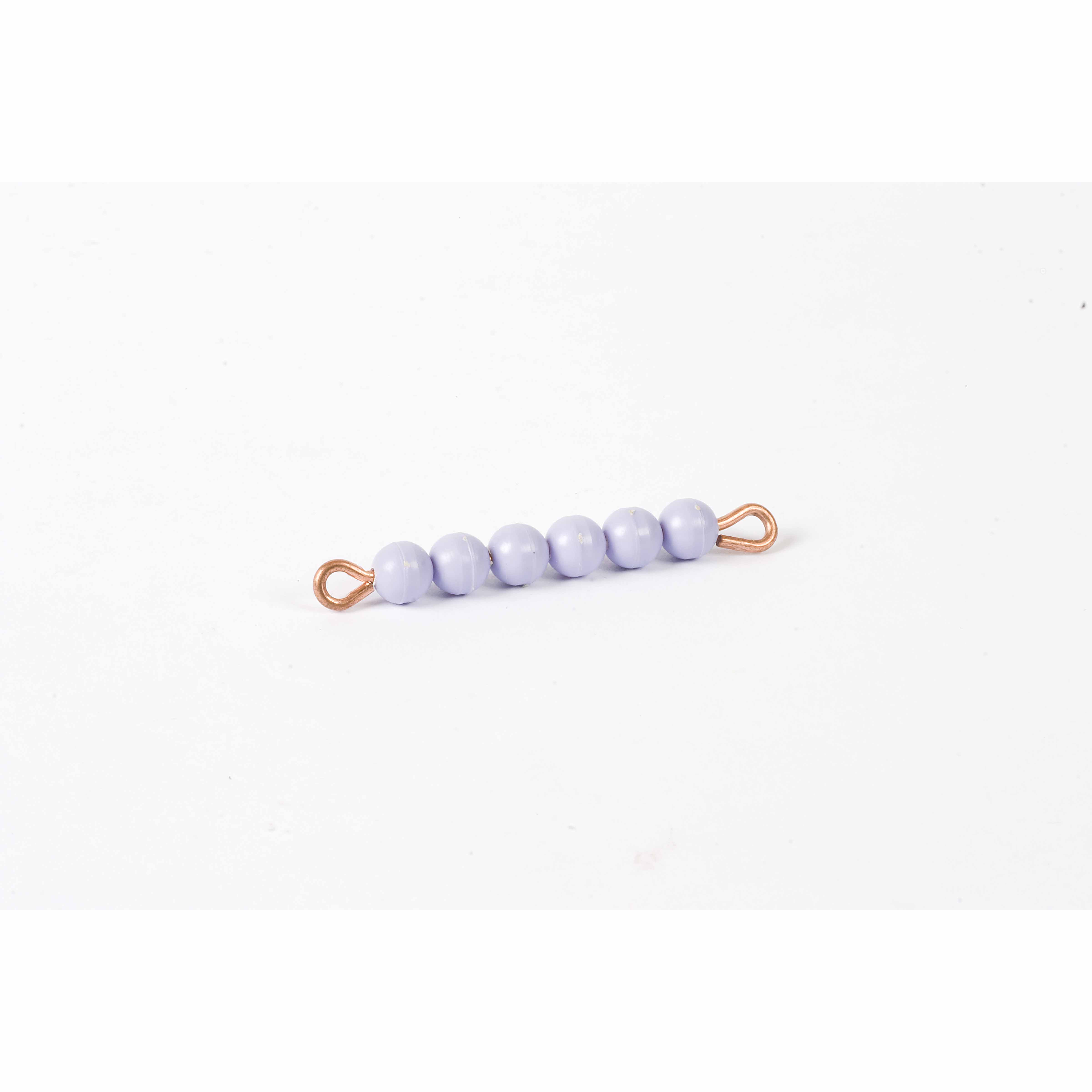 Individual Nylon Bead Bar Of 6: Purple