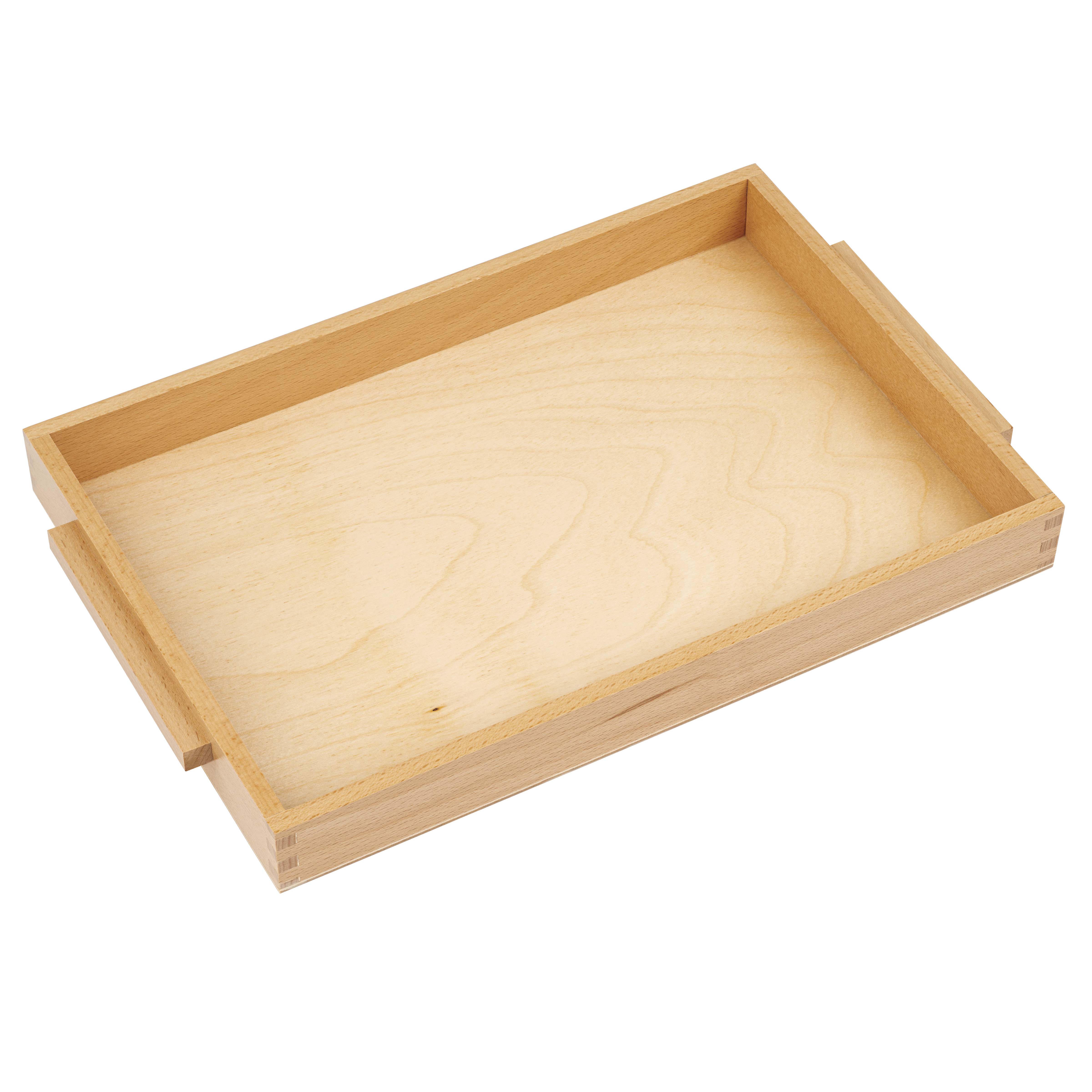 Wooden Tray With Handles: Medium