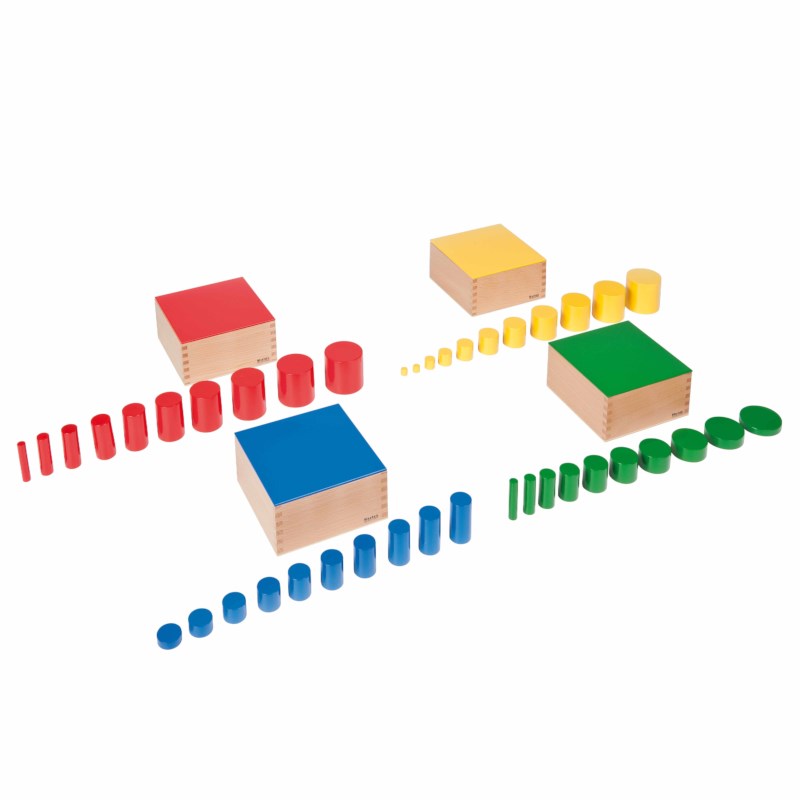 Set Of Knobless Cylinders