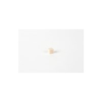 Unpainted Cube: 1 x 1 x 1 cm