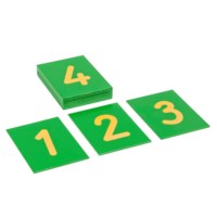 Sandpaper Numerals: International Version