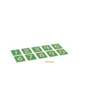 Hollow Number Shapes: US Version