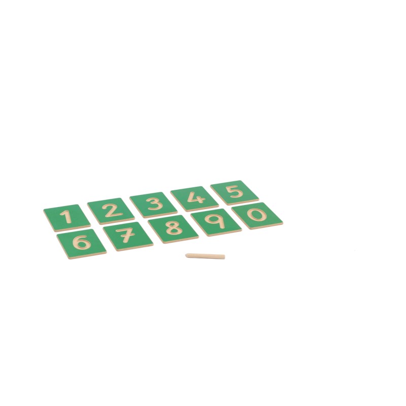 Hollow Number Shapes: International Version