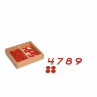 Cut-Out Numerals And Counters: US Version