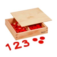 Cut-Out Numerals And Counters: International Version