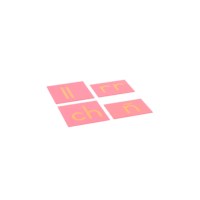 Sandpaper Letters: Spanish Print - Supplement Set