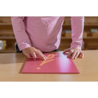 Sandpaper Letters: US Cursive