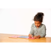 Hollow Letter Shapes: International Cursive
