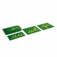 Double Sandpaper Letters: US Cursive