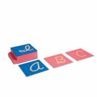 Sandpaper Capitals: US Cursive