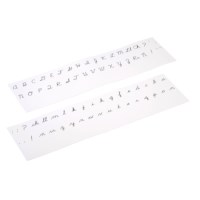 Printed Alphabet: US Cursive - Black