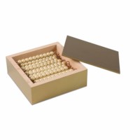 45 Golden Bars Of 10 In Box: Individual Beads (Glass)