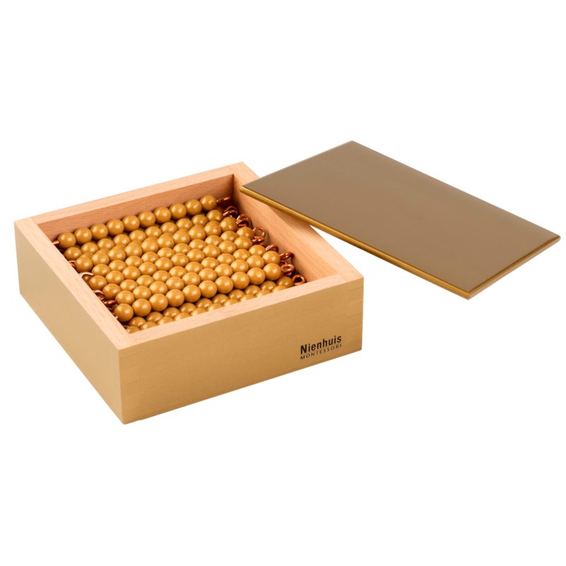 45 Golden Bars Of 10 In Box: Individual Beads (Nylon)
