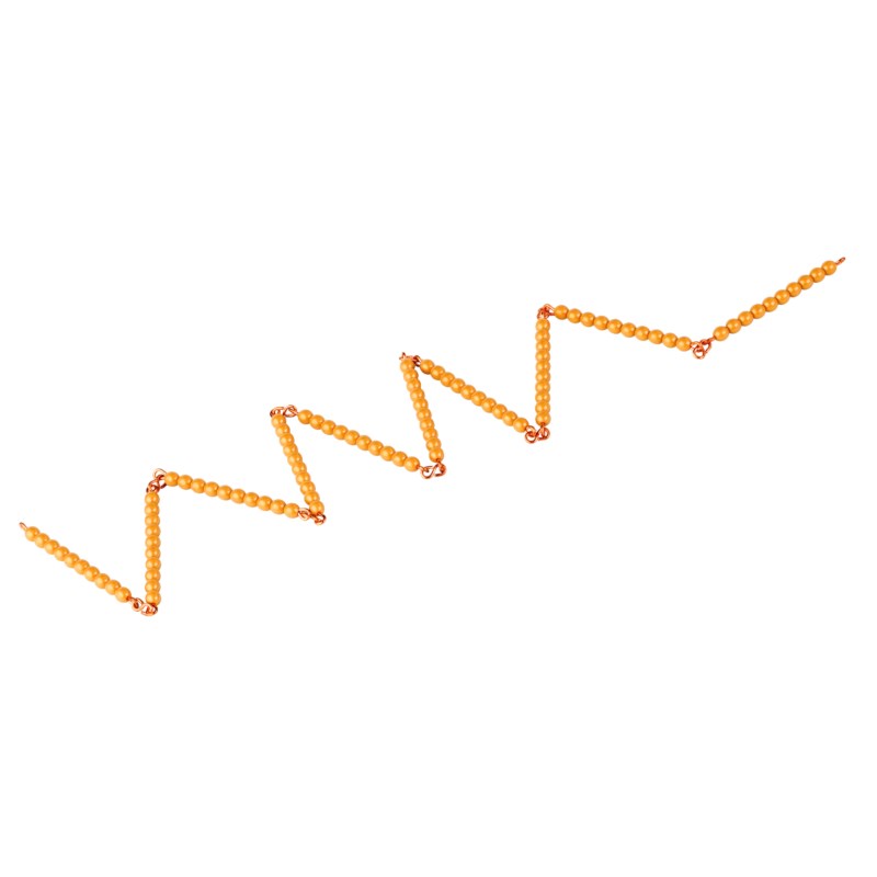 Golden Bead Chain Of 100: Individual Beads (Nylon)