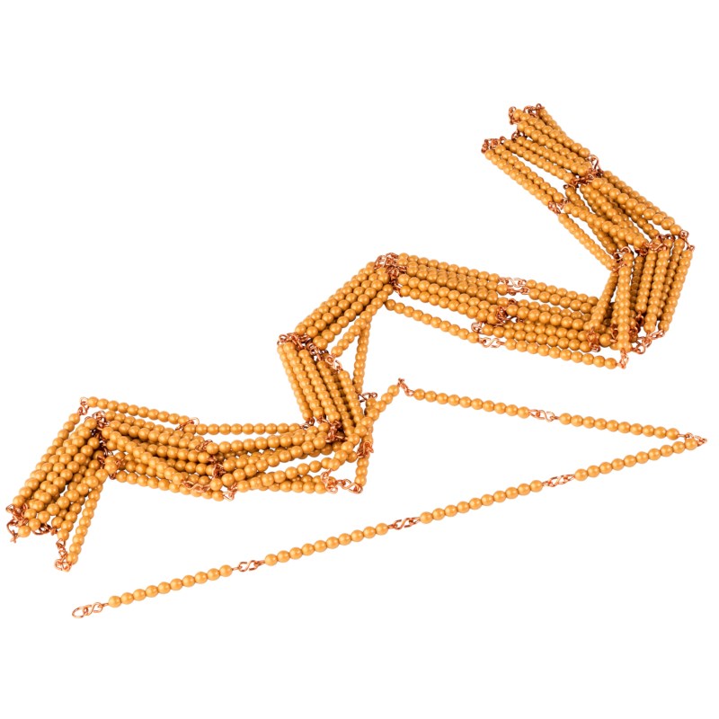 Golden Bead Chain Of 1000: Individual Beads (Nylon)