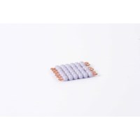 Individual Nylon Bead Square Of 6: Purple
