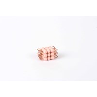 Individual Nylon Bead Cube Of 3: Pink