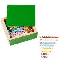 Colored Bead Stairs – 10 Sets: Individual Beads (Nylon)