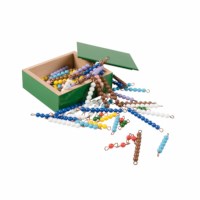 Colored Bead Stairs – 10 Sets: Individual Beads (Nylon)