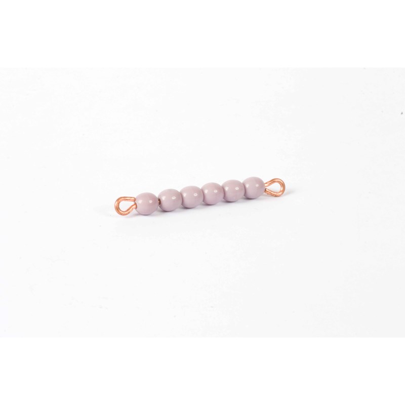 Individual Glass Bead Bar Of 6 : Purple