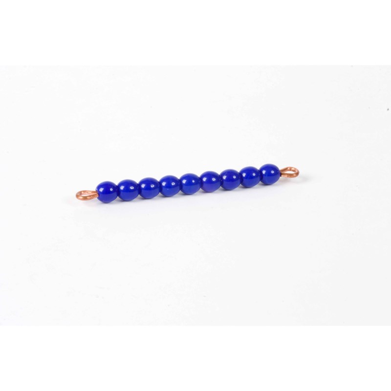 Individual Glass Bead Bar Of 9 : Dark Blue