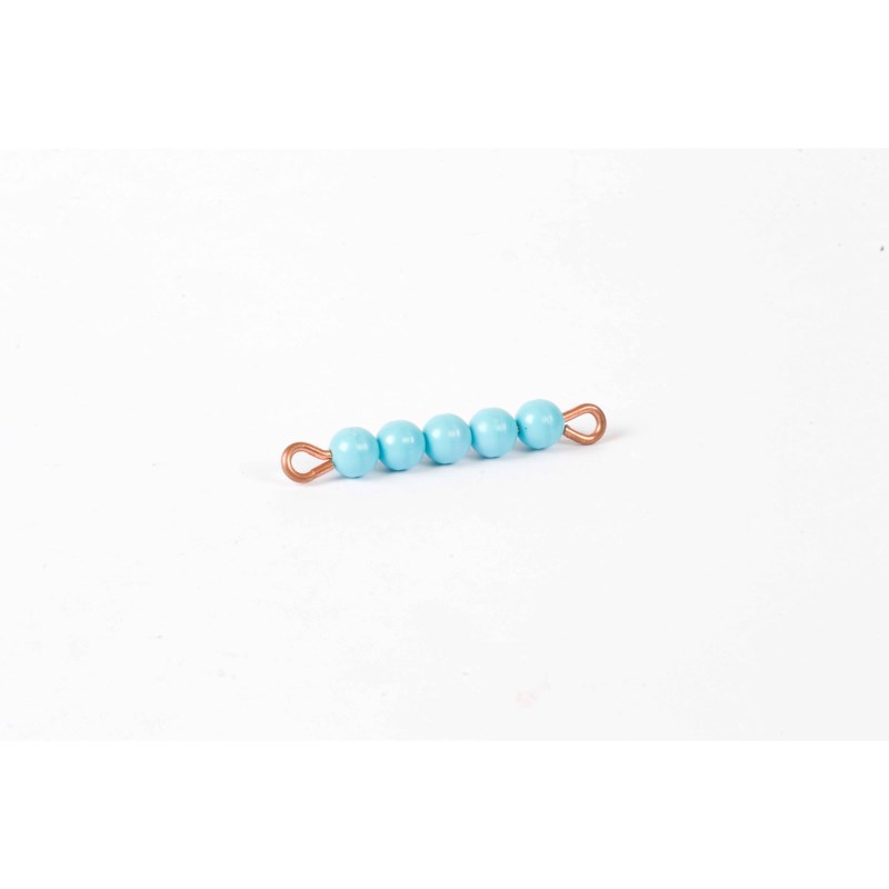 Individual Nylon Bead Bar Of 5 : Light Blue