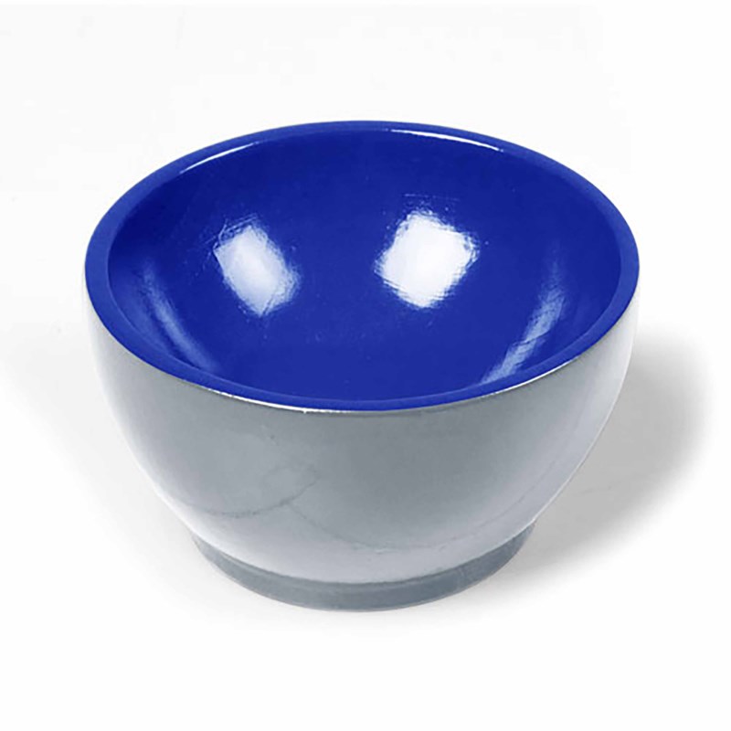 Wooden Cup: Gray / Blue