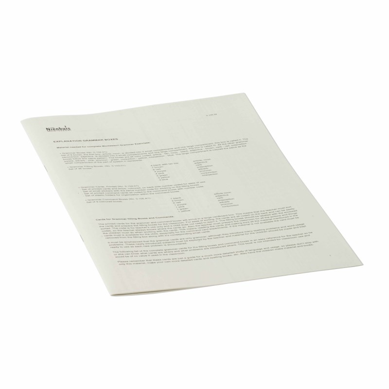 Explanation Grammar Boxes