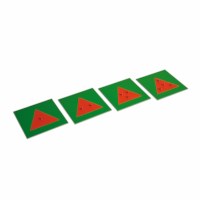 Metal Triangles: 4 Plates