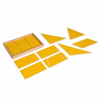 Yellow Triangles For Area