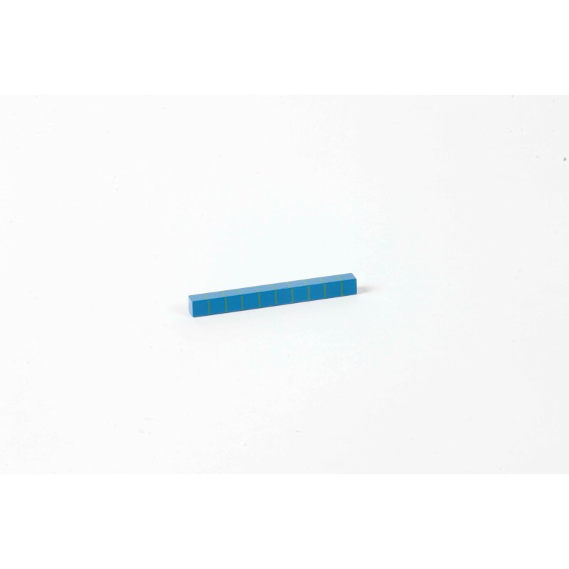 Hierarchy Of Number: Blue Bar 5 x 0.5 x 0.5
