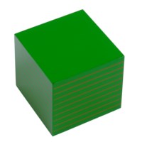 Hierarchy Of Number: Cube 50 mm