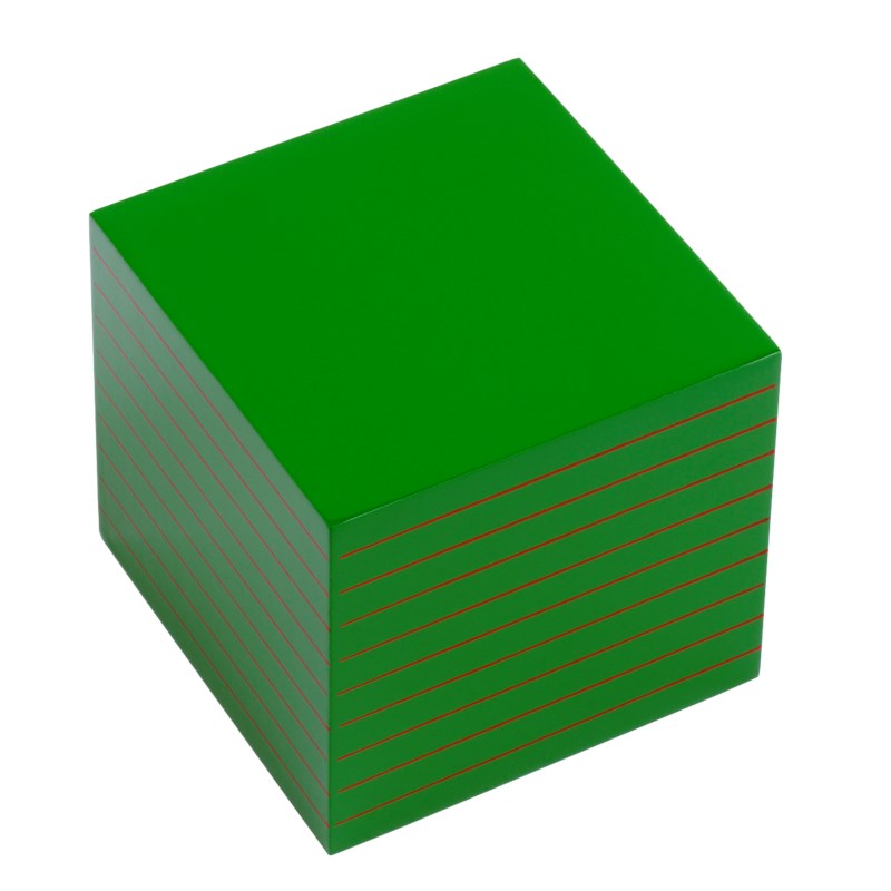 Hierarchy Of Number: Cube 50 mm