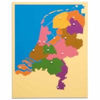 Puzzle Map: The Netherlands