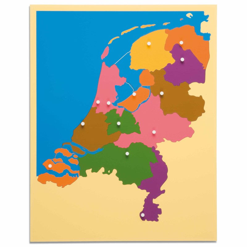 Puzzle Map: The Netherlands