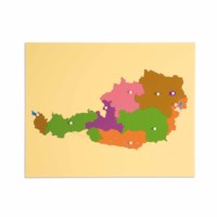 Puzzle Map: Austria