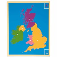 Puzzle Map: The United Kingdom and Ireland