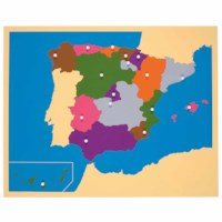 Puzzle Map: Spain