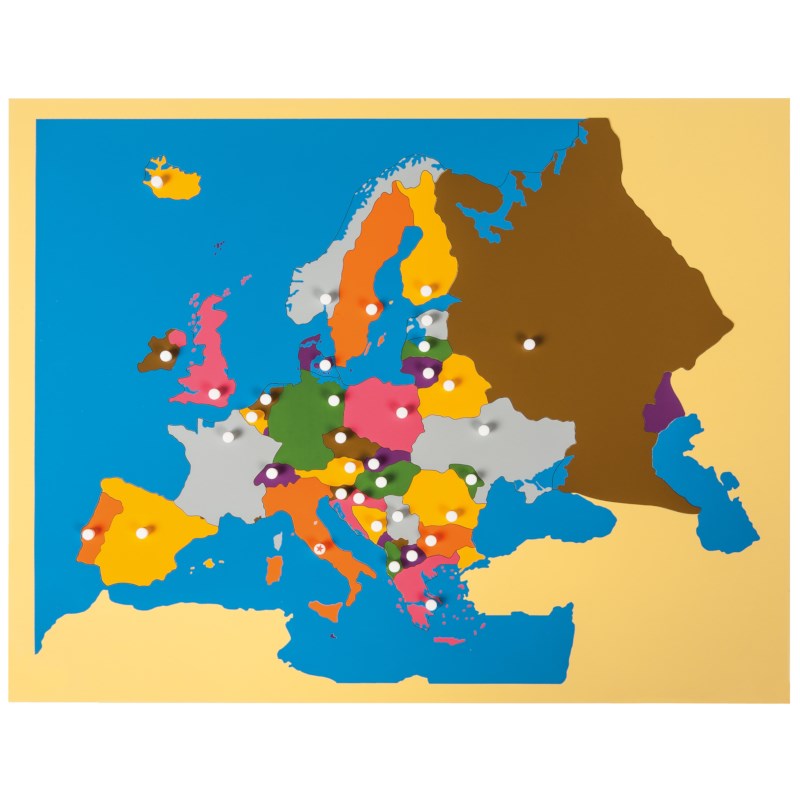 Puzzle Map: Europe