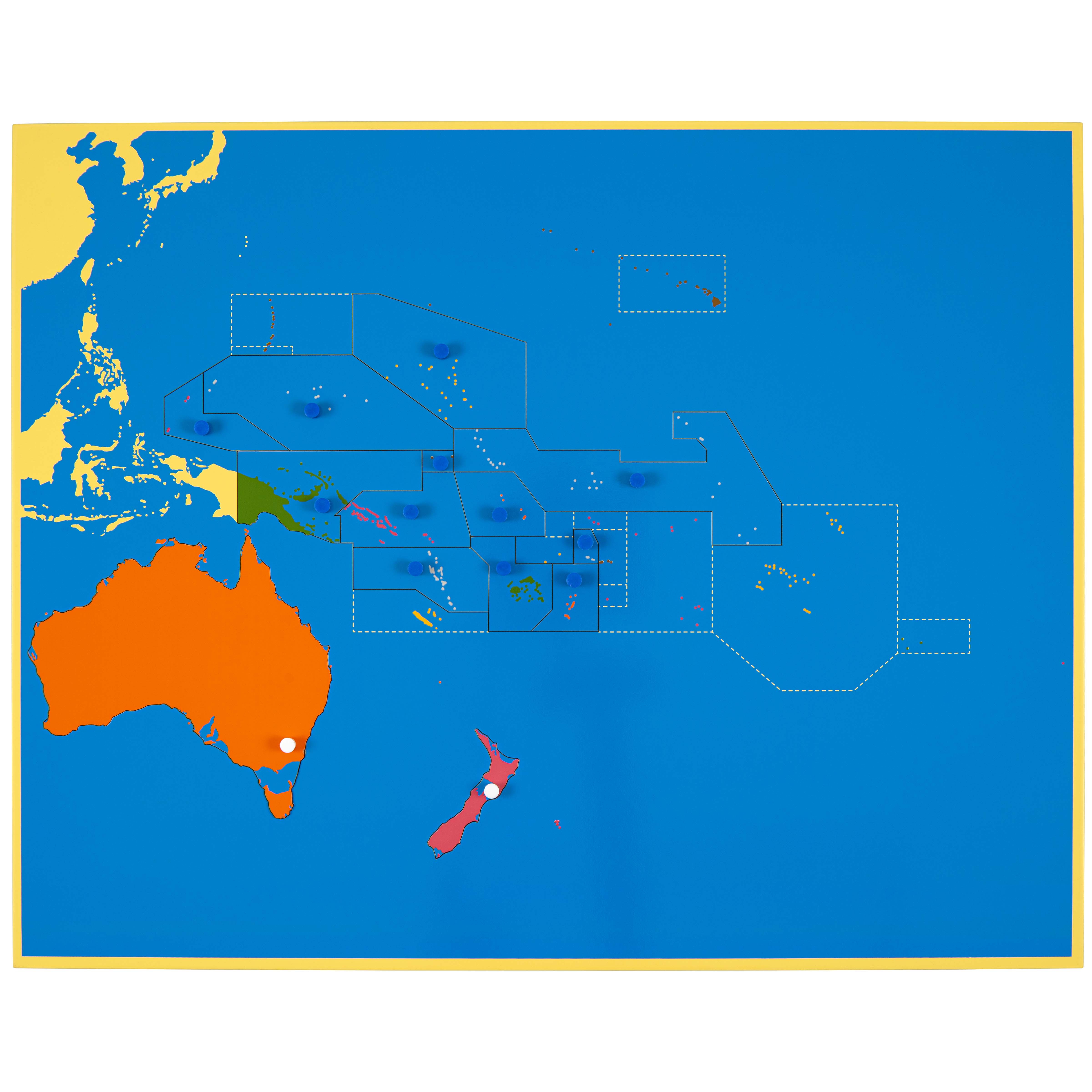 Puzzle Map: Oceania | Heutink International