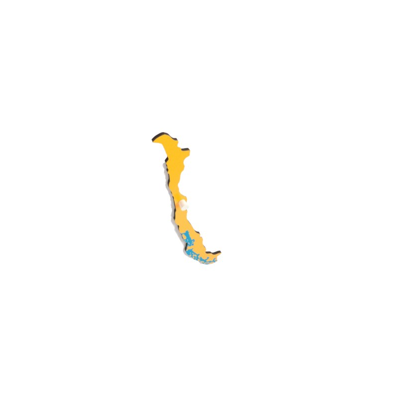 Puzzle Piece Of South America: Chile