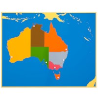 Puzzle Map: Australia