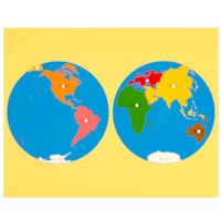 Puzzle Map: World Parts