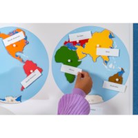 Puzzle Map: World Parts