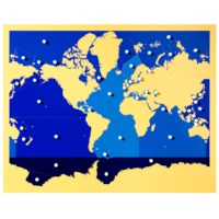 Puzzle Map: Seas And Oceans