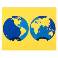 Puzzle Map Of The Oceans