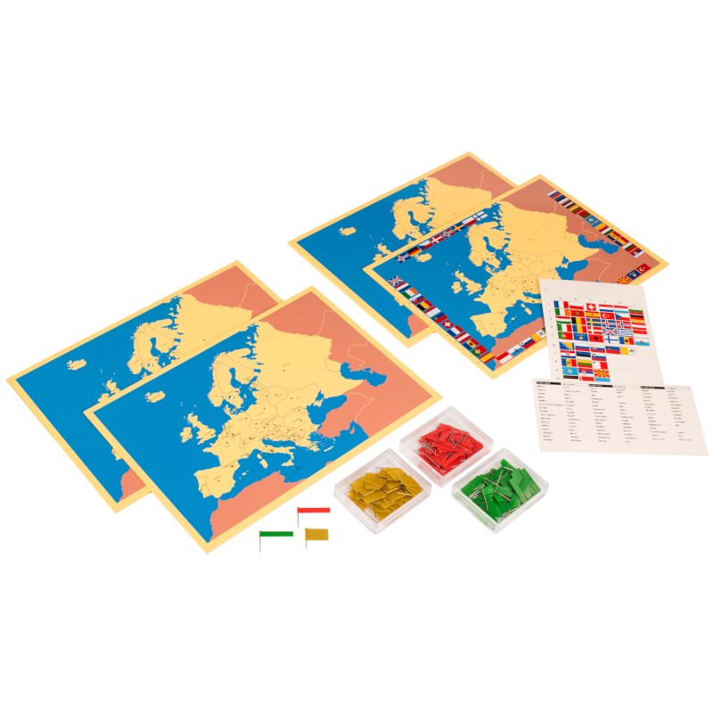 Four Maps Of Europe