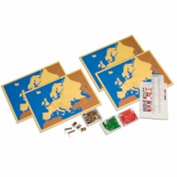 Four Maps of Europe (German version)
